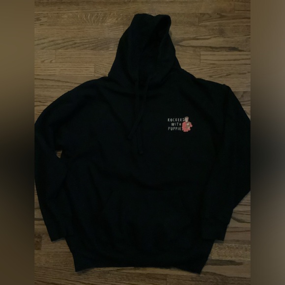 Dogs Limited Rockers With Puppies Hoodie - Picture 5 of 12